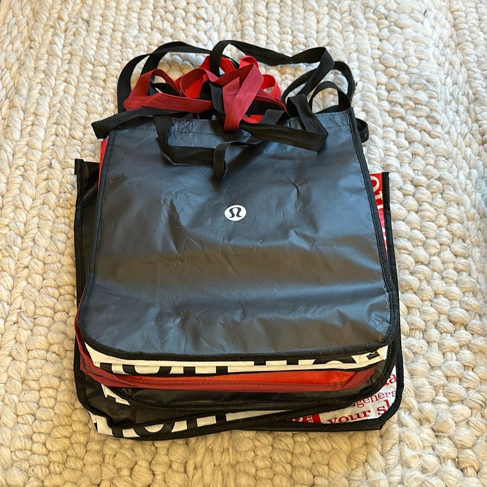 Large Lululemon Shopping Bag